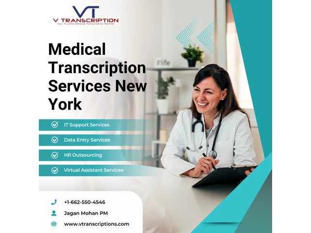 Medical Transcription Services New York - V Transcriptions - 1