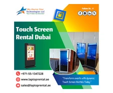 What’s New in Dubai Touch Screen Rentals 2025?