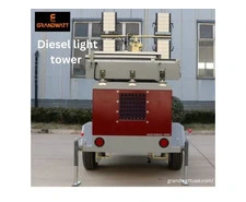 Diesel light tower in Abu Dhabi, Dubai, UAE | Grand Watt