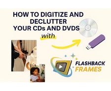 How to Digitize and Declutter Your Old CDs and DVDs Easily