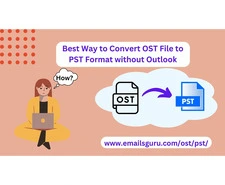 EmailsGuru OST to PST Converter