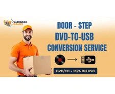 Doorstep DVD to USB Conversion Service in Noida/NCR