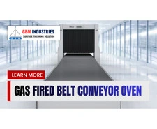 Gas-Fired Belt Conveyor Ovens – Belt Types, Applications & Industrial Uses