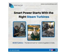 Steam Turbine Manufacturers in India: Global Power Solutions by NCON Turbines| Nconturbines.com