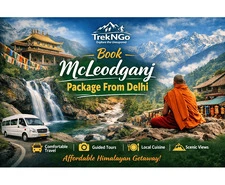 Book mcleodganj package from Delhi