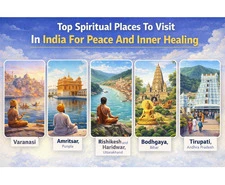 Top Spiritual Places to Visit in India for Peace and Inner Healing