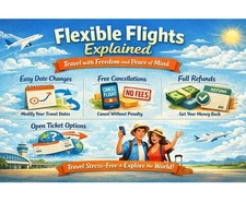 Flexible Flight Tickets Available – Book with Confidence