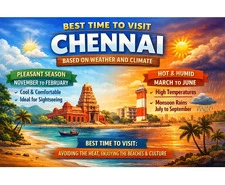 When to Travel to Chennai for a Comfortable Trip