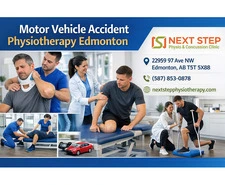 Motor Vehicle Accident Physiotherapy Edmonton | Next Step