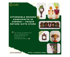 Traditional Wooden Handicrafts & Return Gifts in Chennai | AK Crafts