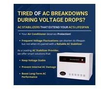 Durable AC Stabilizers for Long-Lasting Air Conditioner Protection
