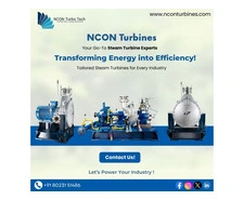 Leading Turbine Manufacturing Companies in India|Nconturbines.com