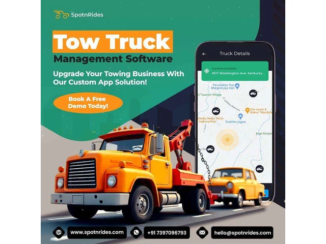 Uber for Tow Trucks App by SpotnRides – On-Demand Roadside Assistance - 1