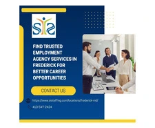 Find Trusted Employment Agency Services in Frederick for Better Career Opportunities