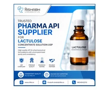 Trusted Pharma API Supplier for Lactulose Concentrate Solution USP