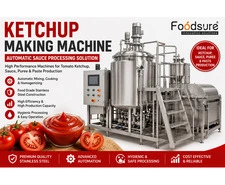 Ketchup Making Machine Manufacturer for Automatic Sauce Processing