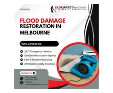 Fast Flood Damage Restoration in Melbourne | Redcarpetreatment