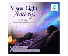 Experience Visual Light Journeys in Fulton for Deep Relaxation