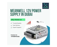 Premium Meanwell 12V Power Supply in Dubai | Heavenlight Electronics