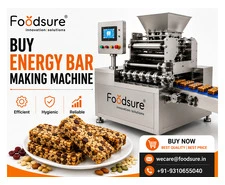 Buy Energy Bar Making Machine in India | Foodsure Machines