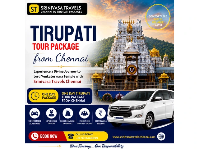 Plan Your Perfect Tirupati Tour Package from Chennai for a Divine Experience - 1
