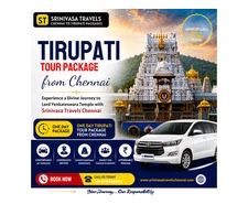 Plan Your Perfect Tirupati Tour Package from Chennai for a Divine Experience