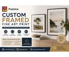 Reliable Custom Framed Fine Art Print Partner for Wholesale Buyers
