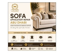 Best Sofa Upholstery Repair Abu Dhabi for Homes & Offices