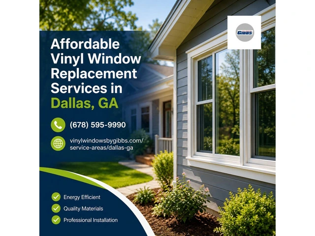 Affordable Vinyl Window Replacement Services in Dallas, GA - 1