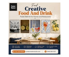 Find Creative Food And Drink Poster Wall Art for Homes and Restaurants
