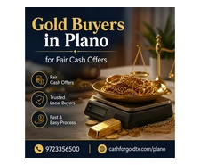 Gold Buyers in Plano for Fair Cash Offers