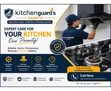 kitchenguard's experts Gas stove repair.& Kitchen chimney service