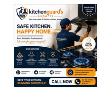 kitchenguard's experts Gas stove repair.& Kitchen chimney service