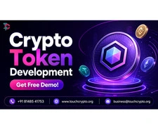 Custom Crypto Token Development Company for Your Business