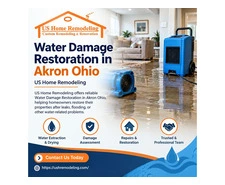 Water Damage Restoration in Akron Ohio | US Home Remodeling