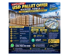 30-PALLET USD INVENTORY — JKIA / BONDED-WAREHOUSE AREA