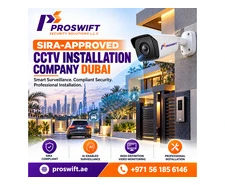 SIRA Approved CCTV Installation Dubai | Design, Approval and Support Proswift