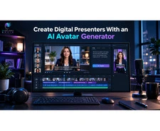 Create Digital Presenters With an AI Avatar Generator