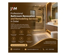 Professional Bathroom Renovation and Remodeling Services in Dubai